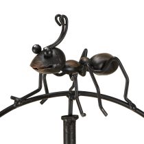 Article Carillon éolien fourmi décoration jardin piquet métal 66cm 2pcs
