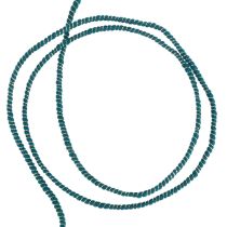 Article Fil de laine avec cordon en feutre cordon de laine turquoise doré Ø5mm 33m