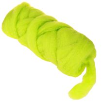Article Cordon de laine mèche de laine cordon de feutre vert laine citron vert 5cm 10m