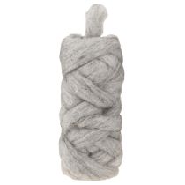 Article Fusée en laine 10m gris