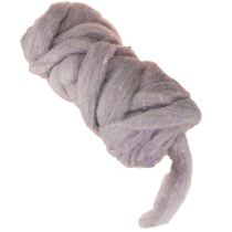Article Cordon de laine, ruban de laine violet clair, 10 m de laine décorative pour l'art floral et les loisirs créatifs