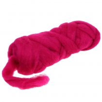 Laine mèche 10 m fuchsia