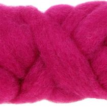 Laine mèche 10 m fuchsia