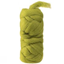 Article Wolllunte Cordon Feutre Imperméable &amp; Colorfast Laine Vert 10m