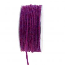 Article Cordon de laine coloré 3mm 100m
