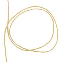 Article Fil de mèche cordon de laine cordon de feutre fil de laine jaune Ø3mm 100m