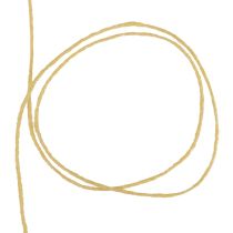 Article Fil de mèche cordon de laine cordon de feutre fil de laine jaune Ø3mm 100m