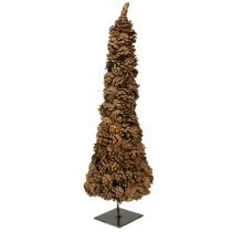 Article Sapin de Noël en forme de cône, naturel, 16×60cm