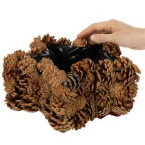 Article Pot de fleurs en forme de pomme de pin, étoile, 30 cm