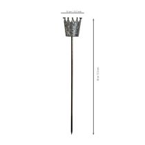 Article Couronne décorative aspect antique pour parterre de fleurs ou pot de fleurs, 95 cm