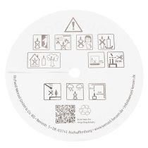 Article Bougie dans un seau en zinc pour une décoration d'ambiance sur terrasse et balcon 15 cm