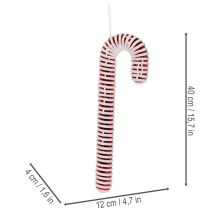 Article Décoration de Noël artificielle en forme de canne à sucre XL, 40 cm