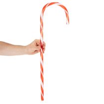 Article Décoration de Noël artificielle en forme de canne à sucre, 60 cm, lot de 3