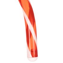 Article Décoration de Noël artificielle en forme de canne à sucre, 60 cm, lot de 3