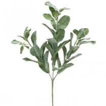 Article Plantes artificielles de sauge, feuilles de sauge, décoration florale, décoration de sauge, 68cm, 2 pièces
