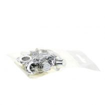 Article Cylindre mini argent 12 pcs