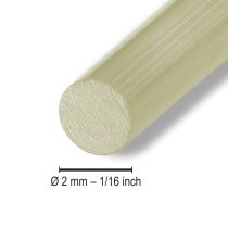 Article Fil aluminium Ø2mm champagne fil décoratif rond 500g 60m