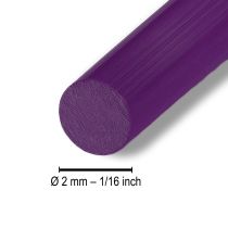 Article Fil aluminium Ø2mm violet foncé 60m 500g