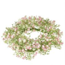 Article Couronne de fleurs artificielles couronne de porte décoration murale Ø30cm H6cm