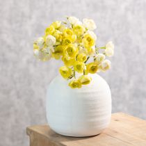 Article Bouquet de renoncules artificielles, décoration florale printanière longue durée, 32 cm, 5 pièces