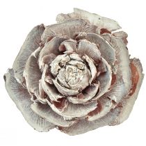 Article Cônes de cèdre coupés en cèdre rose rose 4-6cm blanc/naturel 50 pièces