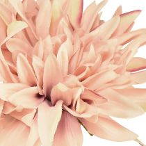 Article Dahlia fleurs artificielles fleur rose Ø15cm L28cm 3 pcs
