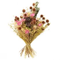 Article Fleurs de lin séchées décoratives vert olive 50 g