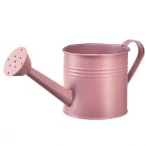 Article Arrosoir décoratif jardinière en métal rose Ø13,5cm H12,5cm