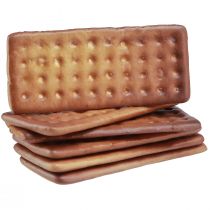 Article Biscuits décoratifs nourriture artificielle 9×4cm 24 pcs
