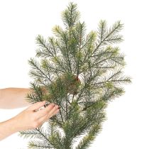 Article Guirlande de branches de sapin artificielles pour compositions florales créatives, 175 cm