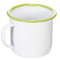 Article Tasse/pot décoratif, émaillé, Ø11,5 cm H10 cm