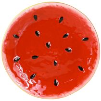 Article Assiette Décorative Assiette en Céramique Pastèque Céramique Ø16cm 2pcs