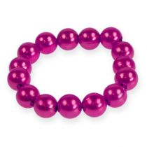 Article Perles déco Ø10mm rose 115p