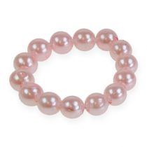 Article Perles déco Ø10mm rose 115p