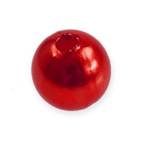 Article Perles déco Ø10mm rouge 115p