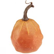 Article Citrouille décorative pour décoration orange jaune Ø9cm 4 pcs