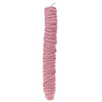 Article Cordon de feutre mèche vieux rose 55 m