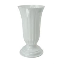Article Vase d&#39;ajustement Lilia blanc Ø16 - 28cm vase de sol 1 pc