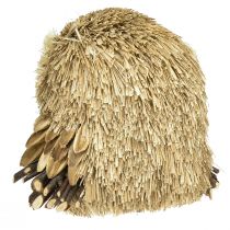 Article Chouette figurines décoratives automne avec cônes 12,5×10×10cm 2pcs