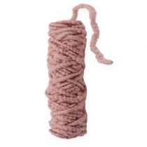 Article Cordon feutre polaire Mirabell 25m rose