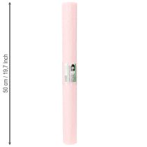 Article Papier crépon fleuriste rose 50x250cm