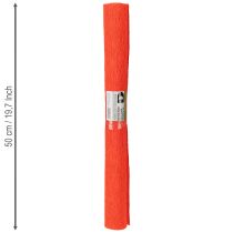 Article Papier crépon fleuriste rouge 50x250cm