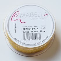 Article Ruban cadeau à pois, la touche finale parfaite pour les paquets et boîtes cadeaux, 1,5 cm de large, 20 m de long