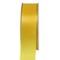 Article Ruban cadeau et décoration 50m jaune