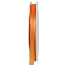 Article Ruban cadeau et décoration orange 10 mm 50 m