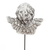 Article Décoration funéraire ange sur bâton décoration pour arrangement 5,5 cm 4 pcs