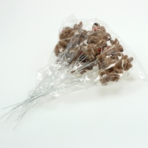 Article Lapins de Pâques sur fil, assortis, 5cm - 7cm 20 pcs