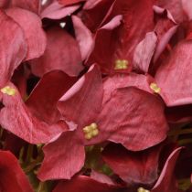 Article Hortensia Artificiel Bourgogne Grande Fleur Ø15cm L58cm 2pcs