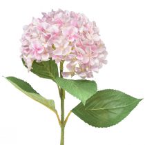 Article Hortensia artificielle rose clair fleur artificielle fleur de jardin 65cm