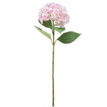 Article Hortensia artificielle rose clair fleur artificielle fleur de jardin 65cm